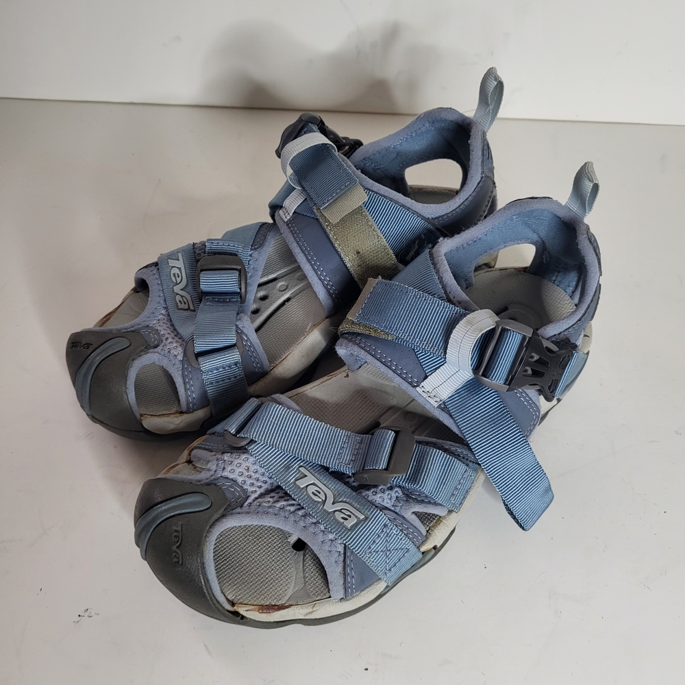 Teva Women's Blue and Gray Sandals